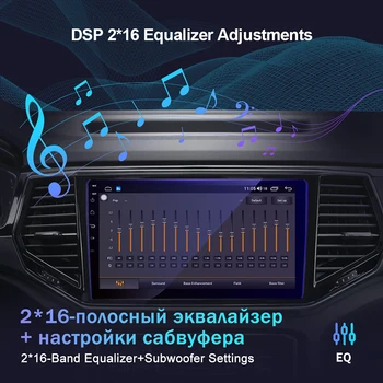 EKIY Blu-ray IPS DSP Android 10.0 Radio Auto 6+128G Pentru Opel Zafira B 2005 - Stereo, Player Multimedia, Navigare GPS FM BT