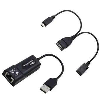 USB Adaptor Ethernet USB 2.0 Typc C placa de Retea sa RJ45 Lan pentru PC, Macbook Laptop pentru Windows Ethernet Pentru PC USB HUB