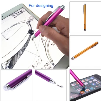 VKTECH 2 in 1 de Aspirare Multifunctional Stylus Capacitiv de Metal Desen Scris Touch Screen Pixuri pentru Telefon Tableta iPad
