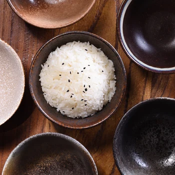 FANCITY Retro Japonez mănâncă castron castron de orez de uz casnic adult personalitate creatoare salata desert bol mic de supa din ceramica tab