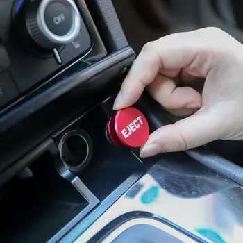 Aluminiu Bricheta Auto Butonul de FOC de RACHETE de SCOATERE Buton de PANICA pentru Vehiculele cu Standard de Alimentare de 12V Bricheta Auto