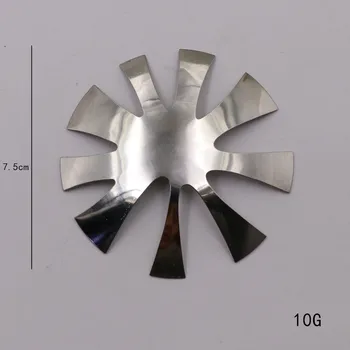 9 Forme/buc 2021 Noi de Unghii din Oțel Inoxidabil Model de Placă de Lustruit Manichiura DIY Instrument Salon de Unghii Crystal Șablon