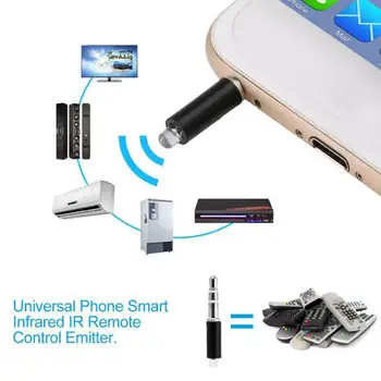 Universal Inteligent Infraroșu Mobil de Control de la Distanță Jack Înlocuitor Pentru Telefonul fără Fir Control de la Distanță Inteligent Infraroșu IR de Culoare Aleatorii