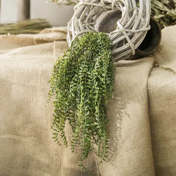 Artificial suculente agățat de perete plante perle cărnoase viță de vie, ramuri verzi de acasă decorare din plastic ghirlanda decor nunta rattan