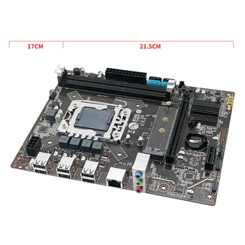 X79 LGA 1356 placa de baza Socket LGA 1356 M. 2 NVME suport Dual Channel DDR3 ECC REG RAM și CPU xeon E5 E5-V307 Placa de baza