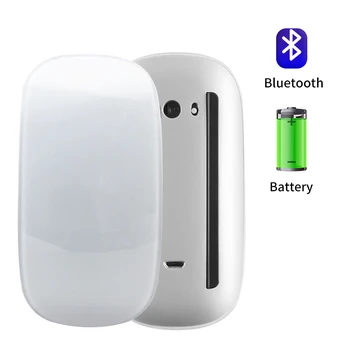 Bluetooth 5.0 Wireless, Magic Mouse-ul Arc Touch 1600 DPI Ultra Subțire Reîncărcabilă Soareci de Calculator Pentru Apple Macbook