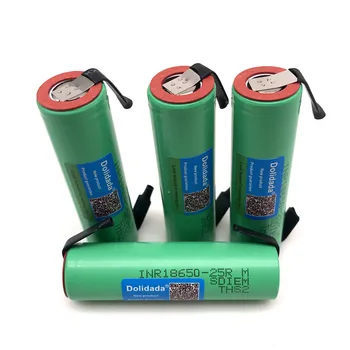 Original Somsung 18650 3.6 V 2500mah INR18650 25R 20A baterie de casare baterii cu litiu surubelnita lanterna+ Nichel DIY