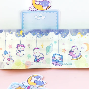 Kawaii pachet autocolant drăguț fată inima și hârtie autocolant pack manual jurnal diy moale drăguț autocolante decorative