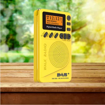 DAB Radio FM Radio Digital, Built-in Baterie Reîncărcabilă, Card SD MP3 pentru Funcția de Redare, Mini Handheld Portabil Radio