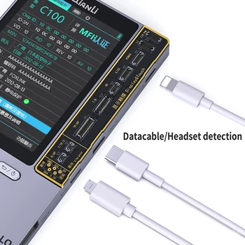 QianLi Apollo Restabili Dispozitiv de Detectare pentru iPhone 11 Pro Max XR XS 8P 7P 8 7 True Tone de Baterii Cablu de Date in Banda de Reparare