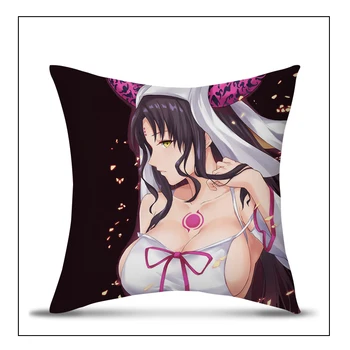 Perna Acoperi Anime Japonez Drăguț Fată Model De Decor Acasă Pic Kawaii Perna Pillowcovers Canapea Extensibila Living Masina Decor