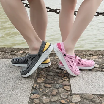 Unisex Vara Sandale de Plaja Doamnelor Saboti Papuci de casă Bărbați Plat Anti-Alunecare Flip Flops pentru Femei
