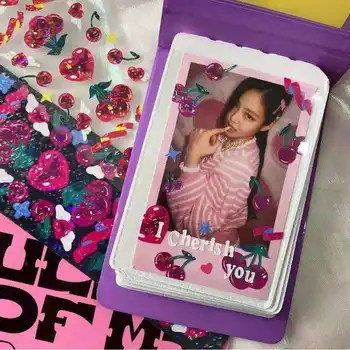 Colorate Holografic Cherry Dragoste cu Laser Autocolante DIY Album Idol Card Album Papetărie Decorative Autocolante Personalizate