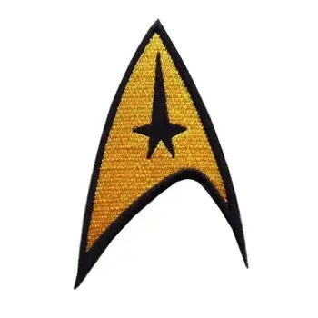 Star Trek Original Stil Comunicator insigna de Fier Pe Coase Patch-uri Brodate pe Noi