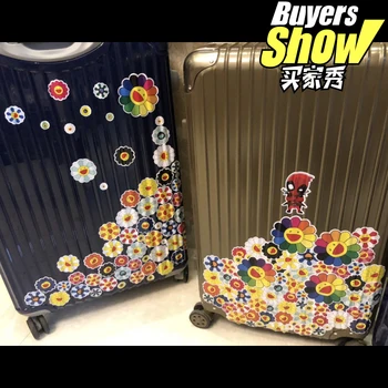 22 Buc floarea Soarelui art personalitate tide marca de bagaje valiza autocolante cărucior caz laptop autocolante