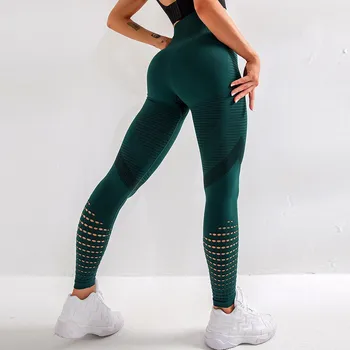 Fără Sudură Legins Femei Fitness Femei Jambiere Push-Up Activewear Leggins Mujer De Tricotat Antrenament Jegging Femme