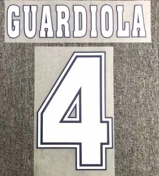 1996 1997 Guardiola Ronaldo Stoichkov Personaliza Orice Nume Număr de Imprimare de Fier pe Transfer Insigna