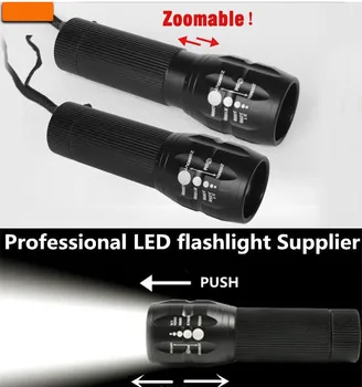 Q5 2000LM 3 Moduri de Zoom Lanterna LED-uri Lanterna Cu Suport LED pentru Bicicleta Biciclete Lumini Lampi Felinar Pentru Baterie AAA