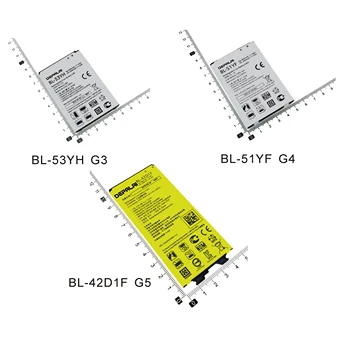 BL-53YH BL-51YF BL-42D1F Baterie Pentru LG Optimus G3 G4 G5 D830 D850 D851 LS990 H815 H818 H810 VS987 US992 H820 F700 Baterii