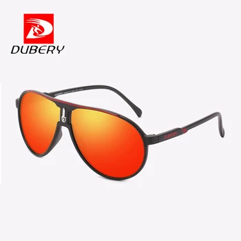 DUBERY Brand Barbati Pilot Polarizat ochelari de Soare Stil de Moda Casual Potrivit Pentru Pescuit de Conducere de Golf Protecție UV400 D102