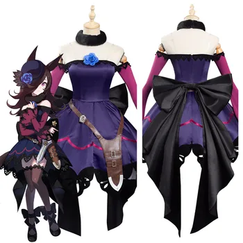 Anime Umamusume Destul De Derby Orez Duș Cosplay Costum Lolita Rochie Eleganta Uniformă Costum Outfies