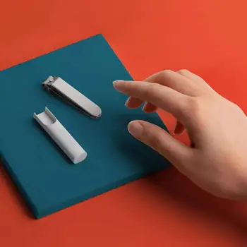 Xiaomi Mijia 402 Din Oțel Inoxidabil Stropi Dovada Mașină De Tuns De Unghii Rezistent Portabil Pedichiura Profesionist De Îngrijire A Nai Trimmer Shaper Instrumentul De