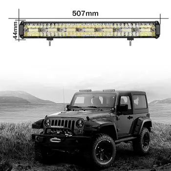 20 inch led lumina de lucru bar 420w led light bar 4x4 accesorii off-road pentru ATV, UTV turck suv 12V 24v bar led pentru lumini de Conducere
