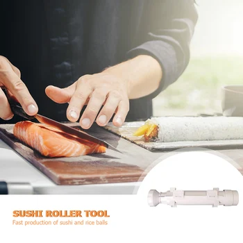 Portabil preparate din Bucătăria Japoneză Sushi Maker Role DIY Minge de Orez Sushi Bazooka Mucegai pentru uz Casnic, Bucatarie, Ajuta Decor
