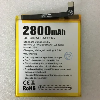 De mare Capacitate Li-ion de Înaltă calitate Baterie de schimb Originale Autentice 2800mAh pentru Doogee X55 5.5 inch MTK6580 Smartphone