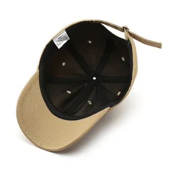 Moda Șapcă de Baseball pentru Femei Barbati Litere Broderie parasolare Vara Bumbac Curbat Streașină Strada Agrement Snapback Tata Pălărie Capace