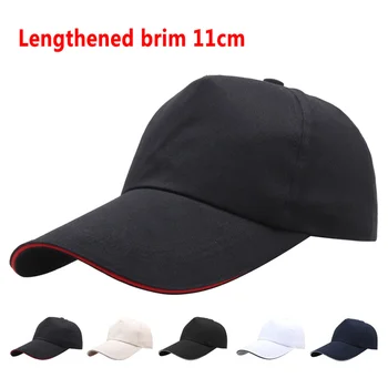 Primavara-Vara Super Mult 11cm Cozoroc Sapca Unisex Clasic de Culoare Solidă Snapback Hat Bărbați HipHop Gorras Os Camionagiu Casquette