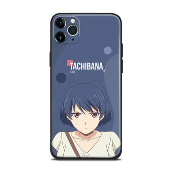 Tachibana Rui Intern na Kanojo silicon Telefon Caz PENTRU iPhone 6 Se 6s 7 8 Plus X Xr Xs 11 12 Mini Pro Max Capac de Sticlă Coajă