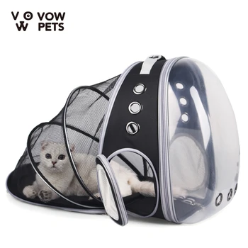 De Înaltă Calitate Astronaut Portabil Pisica Geanta De Voiaj Respirabil Capsulă Spațială Consum Transparent Transport De Animale De Companie Rucsac Pentru Pisică Câine