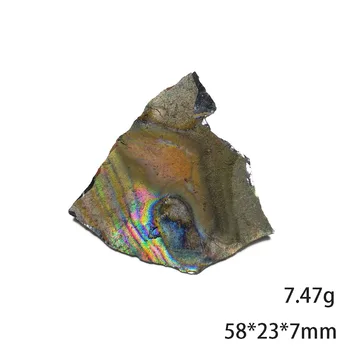 7.4 g A1-5 Naturala Rainbow Limonite Minerale de Colectare a mostrelor de Predare Forma Provincia Guangdong, China