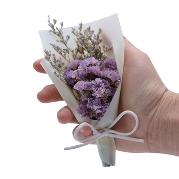 1 buc Mini Naturale, Flori Uscate de Iarbă idei de Cadouri Ambalare Flori Uscate Foto Recuzita Romantic Nunta Decor Acasă
