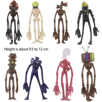 Mai multe stiluri Anime 12cm Cap Jucarie figurina Sirenhead Figura Groază Model de Papusa Sculptura Tip Timid Legendă Urbană copii
