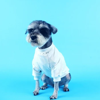 Dog T-shirt Pulover de Lux de Designer Haine de Câine Bulldog francez Schnauzer Accesorii pentru Câini de talie Mică Consumabile pentru animale de Companie ZY7005