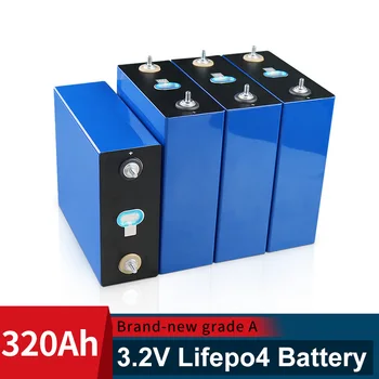 3.2 V 310AH celule de BRAND NOU 12V Lifepo4 320AH baterie Clasa UN DIY 12V 24V Baterie Reîncărcabilă UE NE duty-Free, Cu Bare