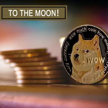 Câine de companie Monedă Comemorativă Aliaj de Zinc Medalion placat cu Aur de Metal de Argint Insigna Monede Virtuale Non-moneda Monede Meserii Decor