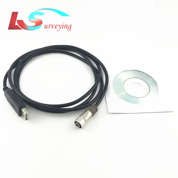 1,8 M lungime NEW port RS232 Download cablu de date Pentru Sokkia CX RX Topcon ES OS cablu de 6 pini topografie total de posturi de televiziune prin cablu