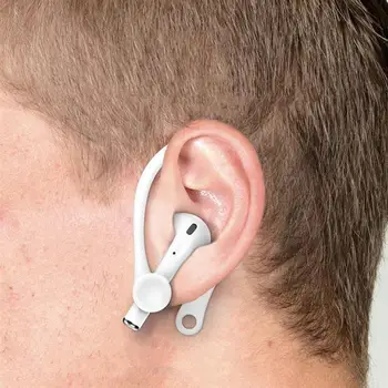 2 buc Mini Anti-toamna setul cu Cască Bluetooth cârlige auriculare Titularul Cască pentru Aer păstăi 1 2