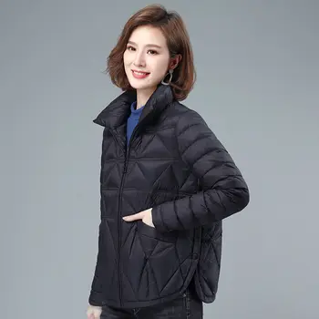 Moda All-meci de Warm Jos Jachete Femei Plus Dimensiune coreean Eleganta Haina de Iarna 2021 Toamna Iarna Casual de Bază Vrac Puffer Coat