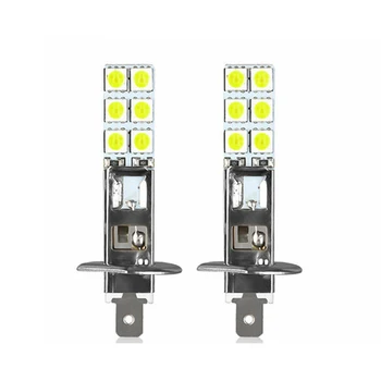 Noi 2 BUC H1 LED-uri 12V Alb 6000K 55W LED-uri Auto de Ceață Lampa de Conducere Lumini LED-uri Bec Far