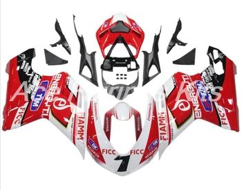 4gifts Nouă Injecție ABS Caroserie Complet Carenajele kituri potrivit Pentru Ducati 1098 848 1198 2007 2008 2009 2010 2011 2012 personalizat 7