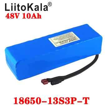 LiitoKala e-bike baterie 48v 10ah li-ion baterie pack bicicleta kit de conversie bafang 1000w si incarcator