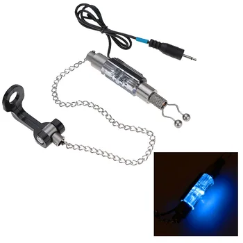 Lixada Digitale fără Fir de Pescuit de Alarmă cu LED-uri de Alertă Set 4 Musca Pescuit Alarma + 1 Receptor cu Ecran LCD Indicator + 4 Lanț de Cuier