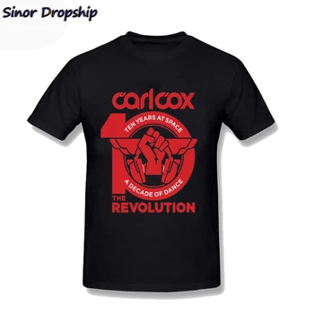 Moda se răcească, Carl Cox DJ T-Shirt Negru Gri Adult/Copil Camasi Moda Camiseta Masculina Streetwear Custom Print Hip Hop