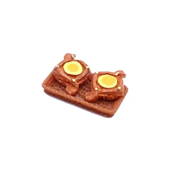 20buc DIY Rășină Flatback Simulare Tort Pâine Mini Alimente Juca Cabochon Decor Drăguț Scrapbooking Pentru Kawaii Ornamente