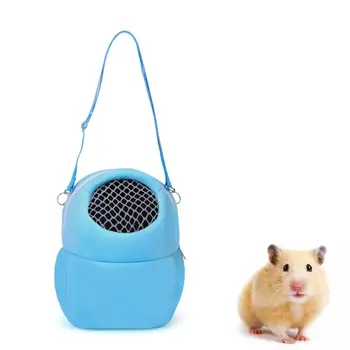 Animale de companie Sac de Transport Hamster accesorii Ieșire Geanta cu Curea de Umăr Respirabil Portabil Rucsac de Călătorie Pentru cobai Iepure
