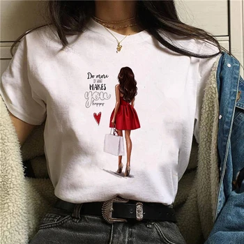 YXCZ Vânzări la Cald Tipărite Femeie Tricou pentru Femei de Moda Grafice Imprimate T-Shirt Harajuku Stil coreean Mâneci Scurte Haine de sex Feminin